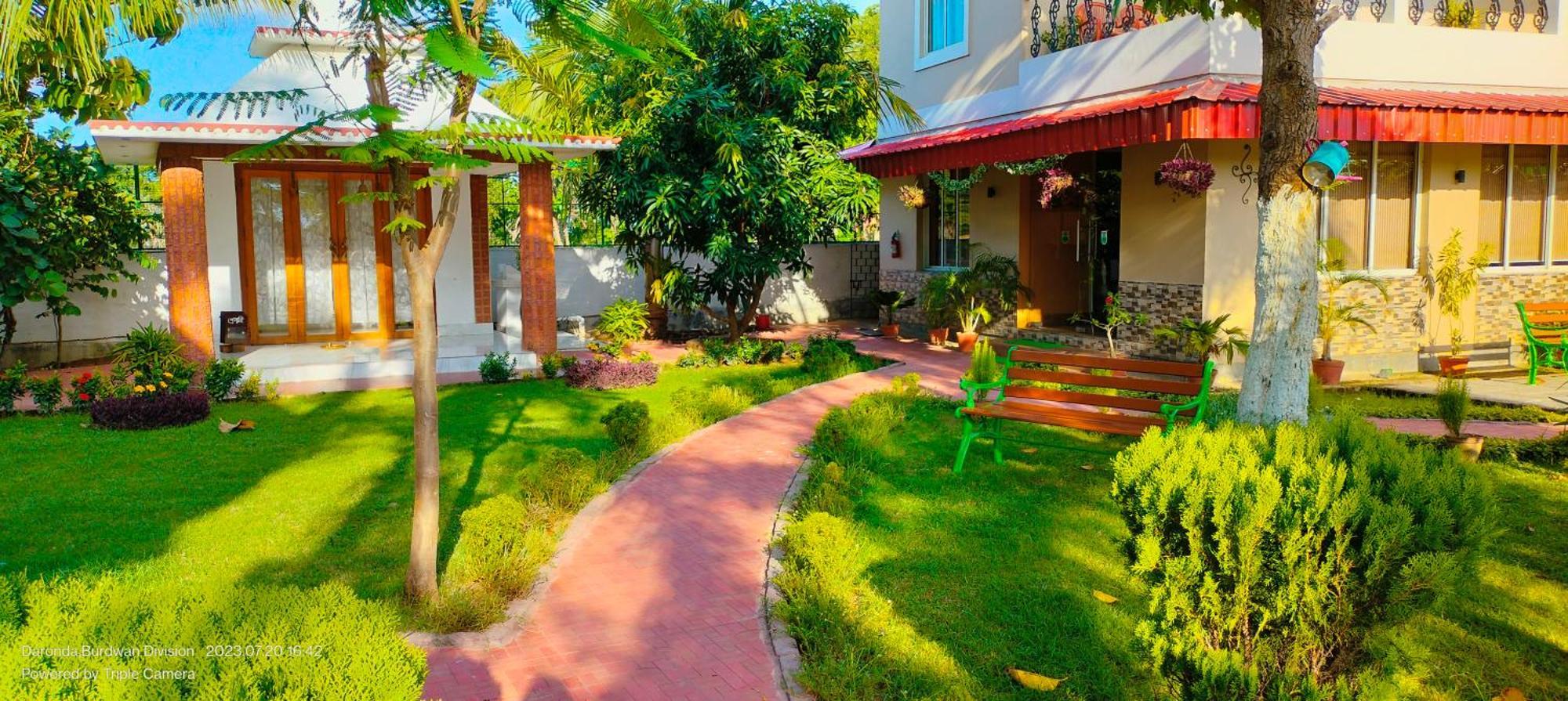Upasana Eco Resort Bolpur Luaran gambar